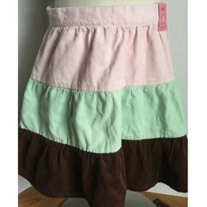 Gymboree WINTER BALLERINA Corduroy Stripped Skirt